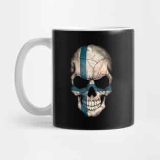 Finnish Flag Skull Mug